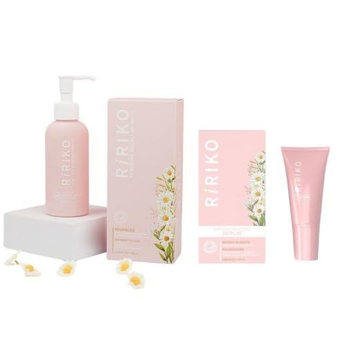 MorkongxFeminine Care Set Ririko Feminine Wash Nourishing Serum Vanilla Caramel Scent for Sensitive Skin