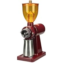 Electric Coffee Grinder - 8-Stage Speed Adjustment, Stainless Steel Blade for Home and Commercial Use