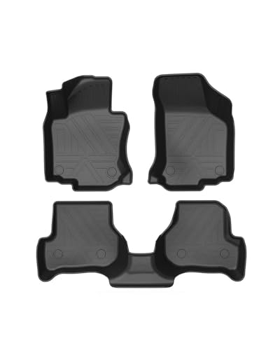 NBHGFF Alfombrillas Coche Alfombrillas de TPE para Suelo de Coche Accesorios Interiores para Todo Tipo de Clima para Golf Mk6 MK7 MK8 2008-2024 Alfombrilla Coche(For Glof (MK8) 2020-2024)