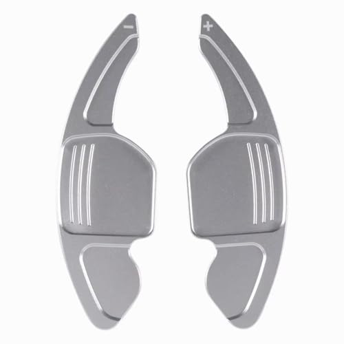 Compatible With Q5 2013 2014 2015 2016 For Q7 2011 2012 ԗpXeAOzC[ phVtg Vt^[ A~jE phVtg(Silver)