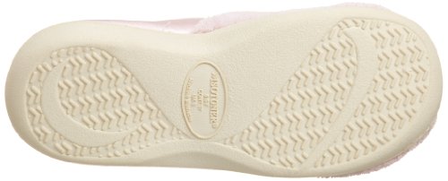 Isotoner Women's Microterry Pillowstep Satin Cuff Clog Slippers, Peony, 7.5-8 B(M) Us #TOP3
