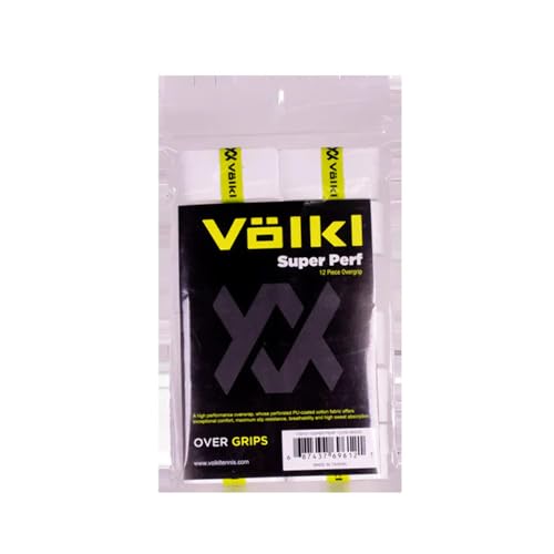 Volkl Super Perforated Grip | Cotton | Overwrap | High Performance Tennis Grip