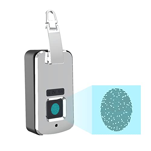 Candado inteligente de huellas dactilares para evitar robos en maletas y mochilas de viaje 2