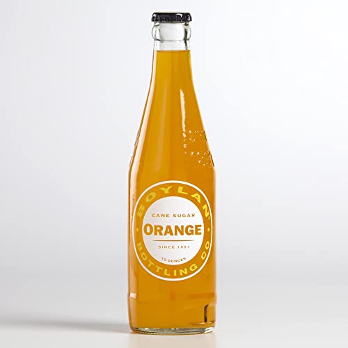 Boylan Soda, Orange, 12 Fl. Oz., 12 Count #TOP1
