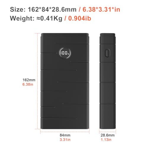Image of Talentcell 12V 7000mAh Portable Power Bank, 76.65Wh Capacity, PD 45W USB-C, USB-A and DC Output port, Multiple Out for Raspberry Pi 5 /LED Strip /CCTV Camera /Telescope, Smartphone, with 12.6V 2A Charger