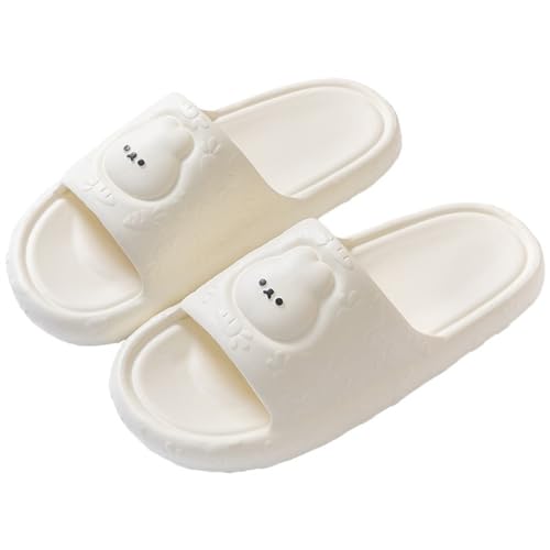 Cute Bunny Slippers for Women Summer Feeling Soft Platform Non-Slip Sandals Antislip Indoor Outdoor Slippers Kawaii Gifts for Women Men2
