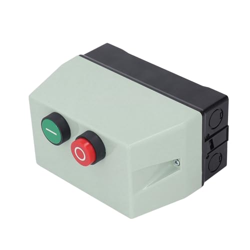 Démarreur de Moteur Magnétique, étanche IP55, Ignifuge, Réinitialisation Automatique Manuelle, Protection contre les Surcharges pour monophasé/triphasé, sécurité du Circuit