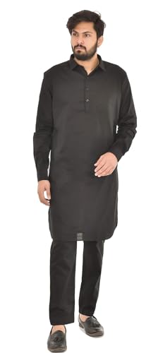 Image of Premium A1 Quality Classic 100% Soft Cotton Kurta Pajama for Men - Ethnic Style.