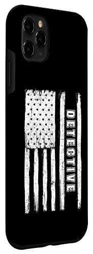 Iphone 11 Pro Max Fourth Of July Shirts For Men American Flag Detective Case #TOP2