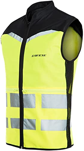 Gilet de haute visibilité Explorer Dainese pour être vu par tous les temps