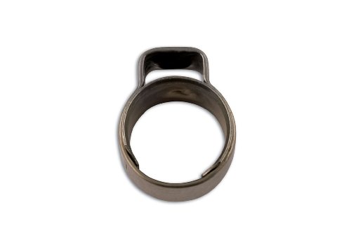 Abrazaderas de 1 oreja de 8,5 mm Connect 30824 para tubos y mangueras, 25 uds