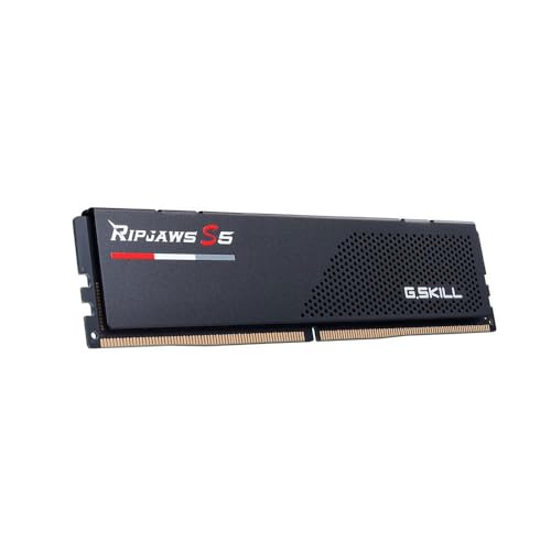 Image of G.Skill Ripjaws S5 Series (Intel XMP 3.0) DDR5 RAM 64GB (2x32GB) 6000MT /s CL30-40-40-96 1.40V Desktop Computer Memory UDIMM - Matte Black (F5-6000J3040G32GX2-RS5K)