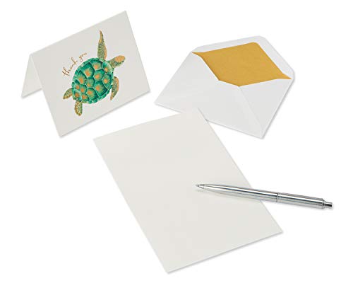 Image of Papyrus Thank You Cards with Envelopes, Sea Creatures (20-Count)