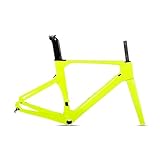Cadre de vélo de route, matériau en fibre de carbone T800, disponible en plusieurs tailles de 48 à 56 cm.