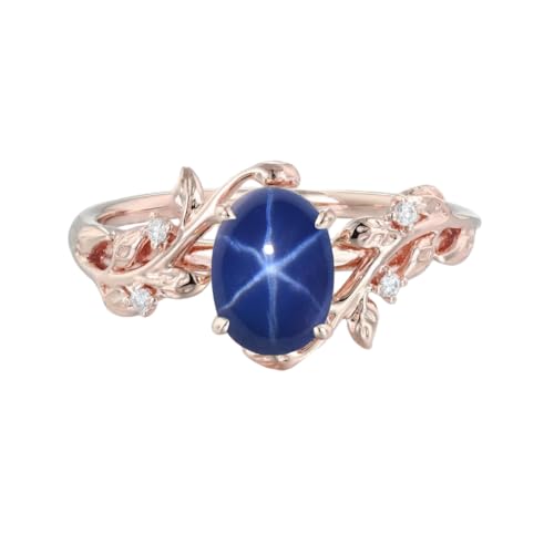 1 Carat Oval Cut Engagement Rings for Women Gemstone Rings for Women 10K 14K 18K White Yellow Rose Gold Wedding Ring Anniversary Promise Ring Birthstone Statement Rings