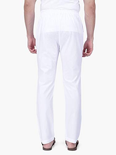 Image of Rajubhai Hargovindas Men's Cotton Solid Pyjama Bottom Pack of 2