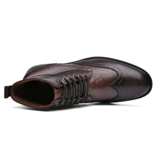 Image of Arkbird Mens Chelsea Boots, Stylish and Comfort Leather Chukka Ankle Boots with Zipper