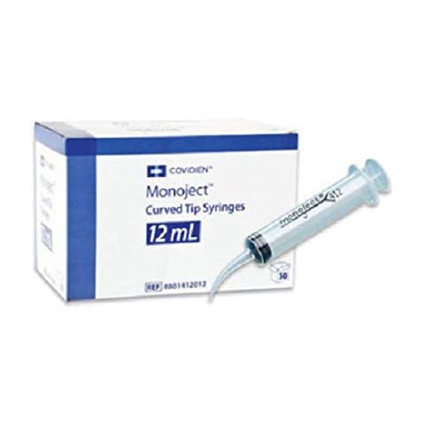 Monoject Curved Tip Syringes #412 412012 Cover