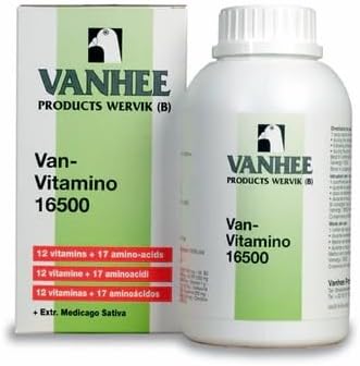 Van-VITAMINO 16500 Vanhee 500ml for Pigeons, Palomas, Aves, Birds