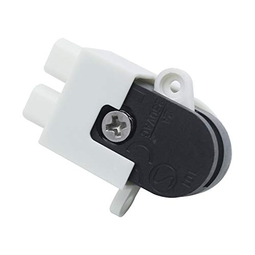 KingYH 2 Pezzi Mini Pull Cord Interruttore 1 Buco