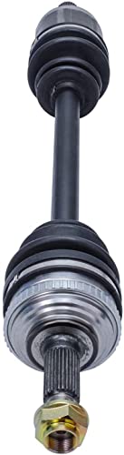 Image of Detroit Axle - Front 2pc CV Axles for 98-02 Honda Accord, 01-03 CL, 99-03 TL, 2 CV Axle Shafts Assembly 1998 1999 2000 2001 2002 2003 Replacement