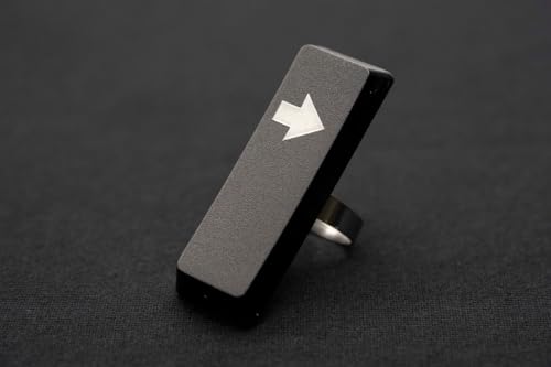 Bague de clavier Shift bague ajustable taille unique pour sublimer un style geek