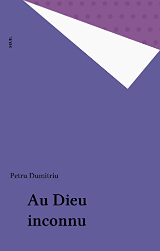 Télécharger Au Dieu inconnu (Religion) PDF Ebook En Ligne