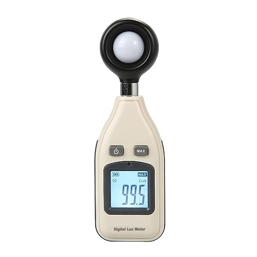 Luxómetro digital portátil para evitar zonas oscuras con pantalla HD de medición automática