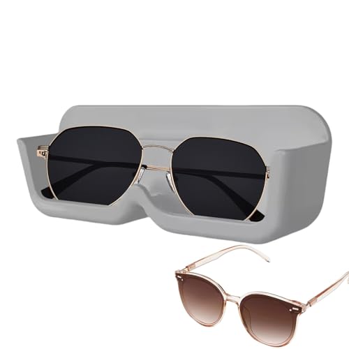 Generisch Soporte de pared para gafas, pared con soporte para gafas, organizador de almacenamiento para gafas, montaje en pared, ahorro de espacio, organizador para dormitorio, sala de estudio - imagen 7