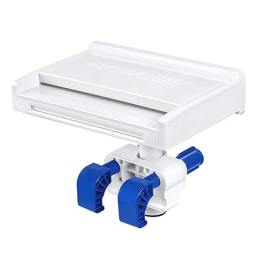 Bestway 58619E Flowclear Soothing 7 Mode Multi Colored LED Relaxing Waterfall Cascade Above Ground Swimming Pool Attachment, White