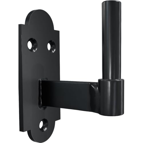Image of SteelTek L-Hinge with 2 1 /4 inch Offset Shutter Kit, for Heights 60 inch-80 inch (Includes 4 L-Hinges, 4 Flat Hinges, 8 Pintels on Plate, 1 Pair S-Holdbacks w /Lag Bolt Shutter Support)