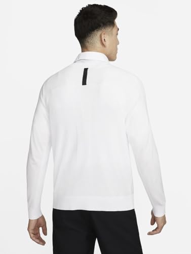Nike TW Tiger Woods Men`s Knit Golf Knit Sweater, White, 2XL2
