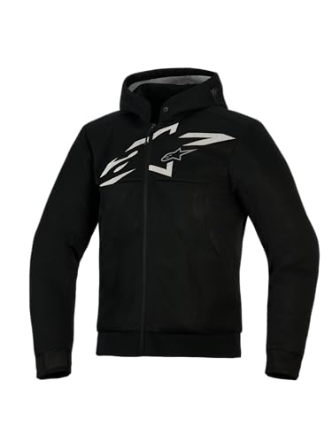 Sweat moto Alpinestars Chrome Superairflow ventilé avec protection zippée S