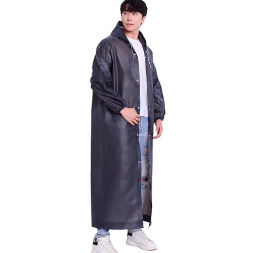 CALLYSONIC Poncho Regen, Regenponcho Herren Damen, Regencape Dunkel, Wiederverwendbar Wasserdicht Regenponcho Durchsichtig, Zubehör für Wandern Radfahren Camping Reisen CALLYSONIC Poncho Regen, Regenponcho Herren Damen, Regencape Dunkel, Wiederverwendbar Wasserdicht Regenponcho Durchsichtig, Zubehör für Wandern Radfahren Camping Reisen