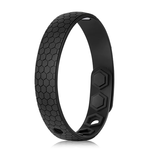 King Will Adjustable Silicone Bracelet for Men 10