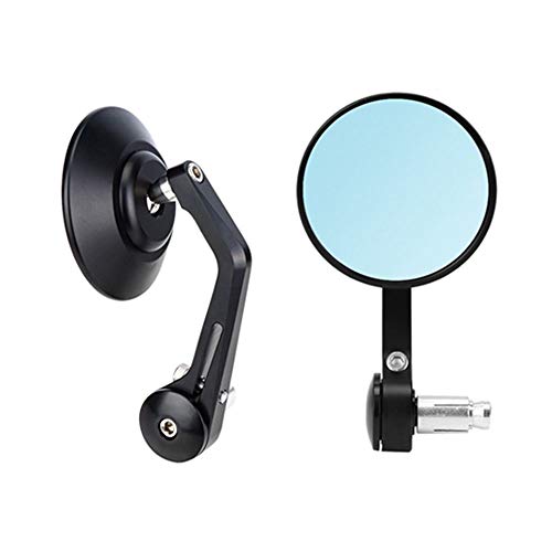 Amazon | SEMIMO バイク バーエンドミラー CNC仕上げ 22mmハンドル汎用