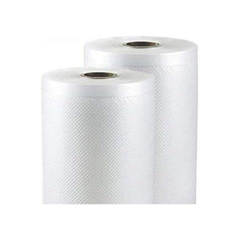 Palucart 2 Vacuum Food Sealer Rolls Measures 15m x 600cm Embossed Roll Vacuum Bags Foods Fit The Size Cover