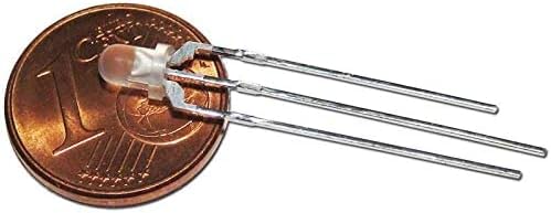 HUIYUAN OPTO-ELECTRONIC LED 3mm, bedrahtet, 3-Pin, rot/grün 25/15 mcd, 35° | LEDs, Blink / Multi HUIYUAN OPTO-ELECTRONIC LED 3mm, bedrahtet, 3-Pin, rot/grün 25/15 mcd, 35° | LEDs, Blink / Multi