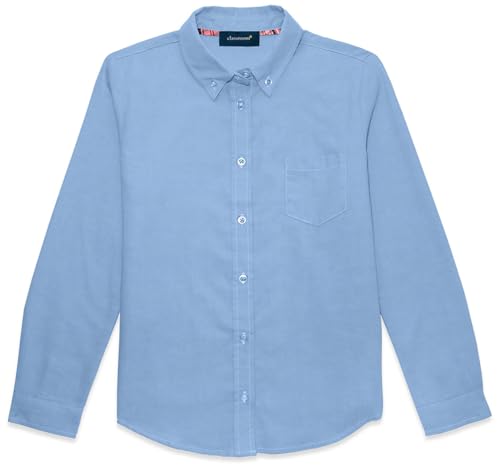 Classroom School Uniforms Girls Long Sleeve Oxford Shirt