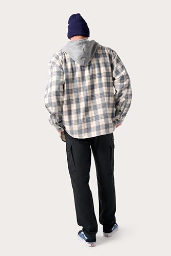 Wearfirst Woodsman Sherpa Fleece Lined Men's Hooded Flannel2