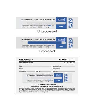 MHC MEDICAL TRC-050 STEAMPlus Tray Record Card, SPS Medical (Pack of 50)