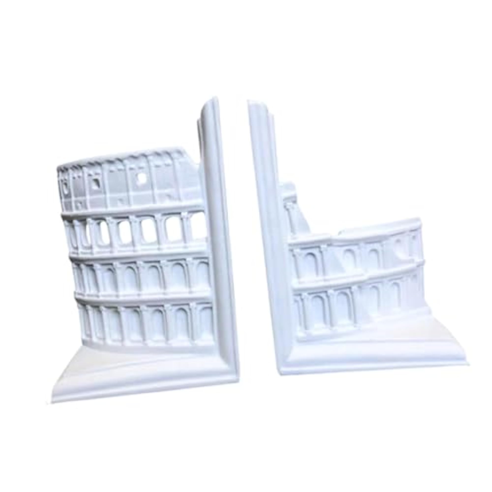 Decorative Castle Bookends, Modern Book Stoppers for Bedroom Office