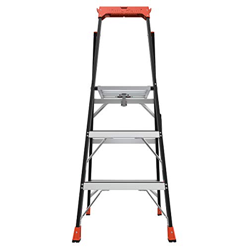 Little Giant Ladders, AirWing, 5 foot, Stepladder, Fiberglass, Type 1AA, 375 lbs weight rating, (15285-001)