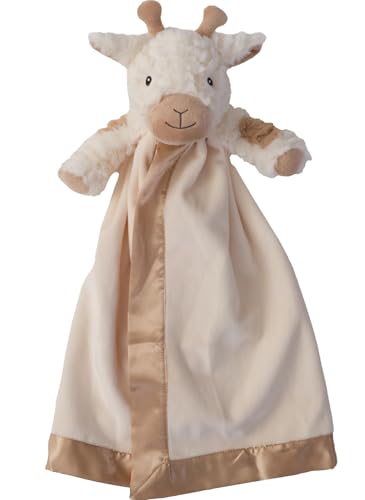 Image of Bearington Lil' Lofty Giraffe Lovey Blanket - 18" Soft Plush Baby Security Blanket with Giraffe Head - Cuddly Stuffed Animal Lovie for Newborns, Infants, Toddlers, Boys, and Girls