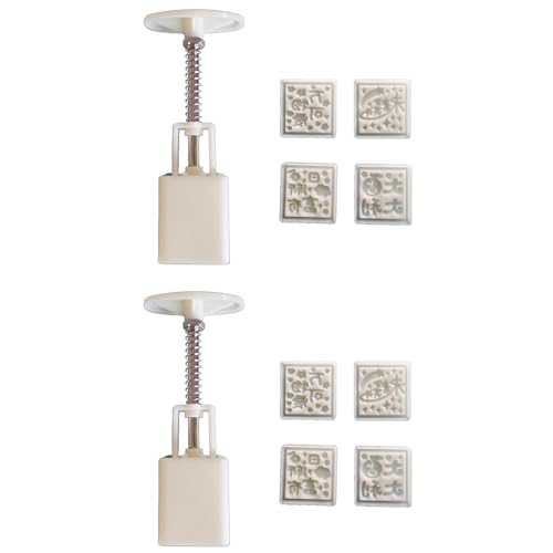 Square Dessert Press Molds Cookie Stamp Chinese MidAutumn Dessert Maker Decorating Tool For Making Cookie Pastries