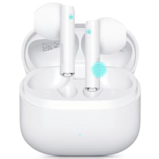 Upgraded Bluetooth 5.3 and Wide Compatibility: The Bluetooth earbuds are equipped with a professional-grade chipset and the latest Bluetooth 5.3 technology, providing a more stable, reliable, and faster connection between the earbuds and your device....