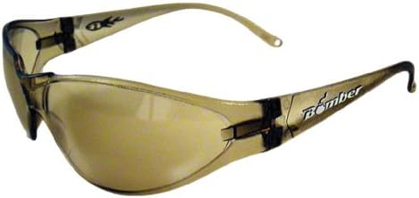 BOMBER X-BOMBS SMOKE Frame MIRROR Lens 8-10 base 66mm Sunglasses