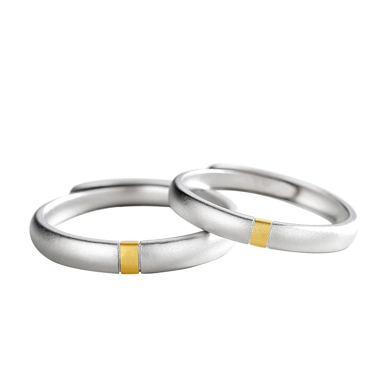 Alliances Promise Rings Argent 925 pour fêter votre anniversaire de couple