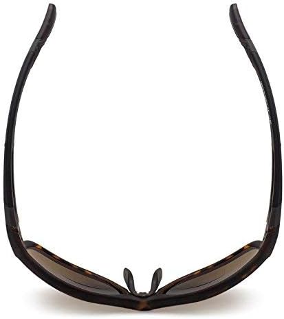 Miniatura 5 de Eyekepper Gafas de sol bifocales deportivas para lectores al aire libre TR90 irrompible mate negro-azul marco lente marrón +1.75