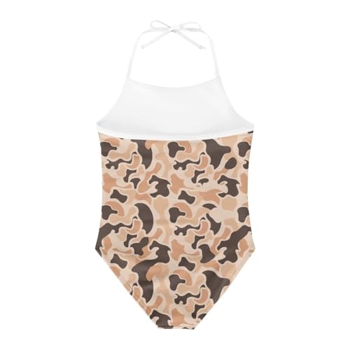 Image of ELEQIN Swimwear Swimsuit One Piece Girls Bathing Suit Animal Pattern 1-10 Years